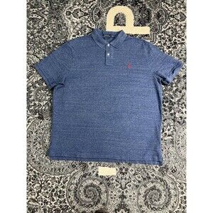 Polo Ralph Lauren Classic Fit Men’s Size XL Blue Heather Polo Shirt Short Sleeve